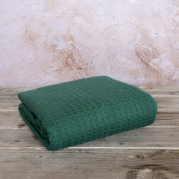 Κουβέρτα Habit Jungle Green Nima Μονό 160x240cm 100% Βαμβάκι