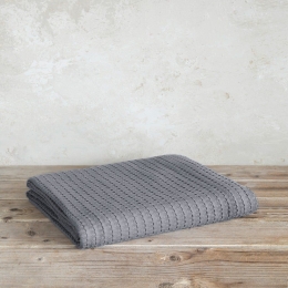 Κουβέρτα Habit Medium Grey Nima Υπέρδιπλο 220x240cm 100% Βαμβάκι