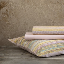 Μαξιλαροθήκες Samira (Σετ 2τμχ) Pink Nima 52X72 100% Βαμβάκι