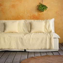 Ριχτάρι Nais Yellow Nima Διθέσιο 180x240cm Βαμβάκι-Πολυέστερ