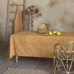 Τραπεζομάντηλο Salma Deep Orange Nima 150X190 100% Βαμβάκι