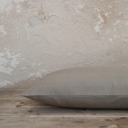 Μαξιλαροθήκες Unicolors (Σετ 2τμχ) Taupe Brown Nima 52X72 100% Βαμβάκι