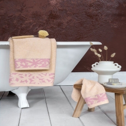 Πετσέτα Elect Pink Nima Προσώπου 50x90cm 100% Βαμβάκι