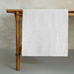 Runner Piel Off White Nima 50Χ165 50x165cm Viscose-Πολυέστερ