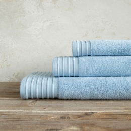 Πετσέτα Feel Fresh Sunny Blue Nima Προσώπου 50x100cm 100% Βαμβάκι