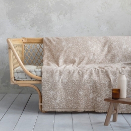 Ριχτάρι Cameo Taupe Nima Τριθέσιο 180x300cm Βαμβάκι-Πολυέστερ