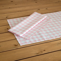 Σουπλά Πασχαλινά April (Σετ 2τμχ) Pink Nima 35x50cm 100% Βαμβάκι