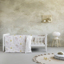 Κουβερλί Βρεφικό Chic Rabbit Multi Nima 100% Βαμβάκι