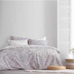 Σεντόνια Nevena (Σετ 4τμχ) Grey Nima Υπέρδιπλο 240x260cm 100% Βαμβάκι