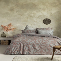 Σεντόνια Secret (Σετ 3τμχ) Khaki Nima Μονό 170x260cm 100% Βαμβάκι
