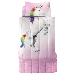 Κουβερλί Παιδικό Ceros Suede (Σετ 2τμχ) Pink Saint Clair Μονό 160x230cm Microfiber