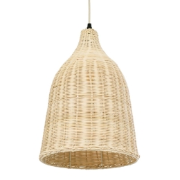 Φωτιστικό Οροφής Bahamas 01202 1xΕ27 Φ30x47cm Beige GloboStar