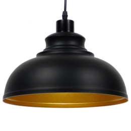 Φωτιστικό Οροφής Andy 01000 Black GloboStar Μέταλλο