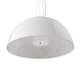 Φωτιστικό Οροφής Serenia White 01271 GloboStar Γύψος