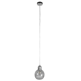 Φωτιστικό Οροφής Bossanova 01313 1xΕ27 Φ18x23cm Nickel GloboStar