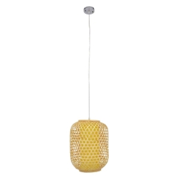 Φωτιστικό Οροφής Mauritius 00899 1xΕ27 Φ30x40cm Brown GloboStar