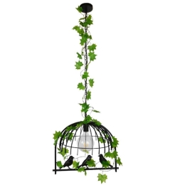 Φωτιστικό Οροφής Mizu 01640 1xΕ27 Με Πλέγμα 48,5x37,5x42cm Black GloboStar