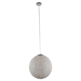 Φωτιστικό Οροφής Oceana 01359 1xΕ27 Φ40x40cm White GloboStar