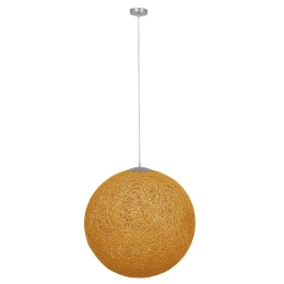 Φωτιστικό Οροφής Oceana 01361 1xΕ27 Φ60x60cm Beige Gold GloboStar
