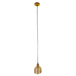 Φωτιστικό Οροφής Segreto 01448 1xΕ27 Φ14x18cm Gold GloboStar