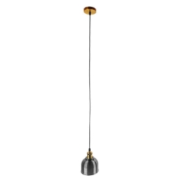 Φωτιστικό Οροφής Segreto 01449 1xΕ27  Φ14x18cm Black GloboStar