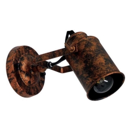 Φωτιστικό Τοίχου - Απλίκα Jake 00949 1xE27 Φ9cm 15x21x16cm Bronze GloboStar