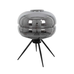 Φωτιστικό Επιτραπέζιο Javan 00738 1xE27 Φ30xΥ19cm Nickel GloboStar