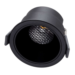 Φωτιστικό Οροφής - Σποτ Χωνευτό Pluto-M 60257 10W Led Φ8,4x5,9cm Black GloboStar