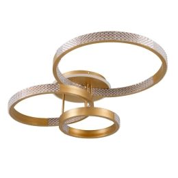 Φωτιστικό Οροφής Diamond 61116 Led 100W Φ30x40x50cm Gold GloboStar