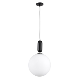 Φωτιστικό Οροφής Maverick 00942 E27 Φ30x48cm White-Black GloboStar