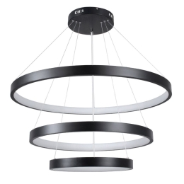 Φωτιστικό Οροφής Nemesis Trio 61170 Led 120W Φ40x60x80cm Black GloboStar