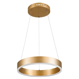 Φωτιστικό Οροφής Venom 61175 Led 30W Φ40cm Gold GloboStar