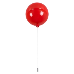 Φωτιστικό Οροφής Παιδικό Balloon 00652 Φ30x33cm Red GloboStar