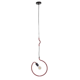 Φωτιστικό Οροφής Παιδικό Libby 01095-1 E27 Φ28x100cm Red GloboStar