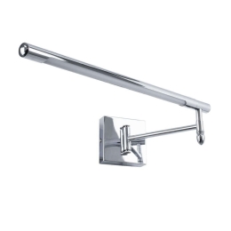 Φωτιστικό Τοίχου - Απλίκα  Frida 60458 Led 12W 51x9x10cm Silver GloboStar Αλουμίνιο