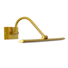Φωτιστικό Τοίχου - Απλίκα  Mira 60433 Led 12W 60x20x13cm Gold GloboStar Αλουμίνιο