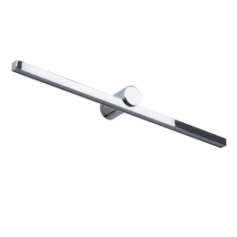 Φωτιστικό Τοίχου - Απλίκα Rosa 60451 Led 12W 60x15x7cm Silver GloboStar Αλουμίνιο