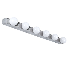 Φωτιστικό Τοίχου - Απλίκα Bella 60453 Led 18W IP44 70x11x6cm Silver GloboStar Αλουμίνιο