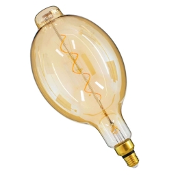 Λαμπτήρας Led Soft Spiral Filament 99170 BT180 E27 10W 860lm Dimmable Honey GloboStar
