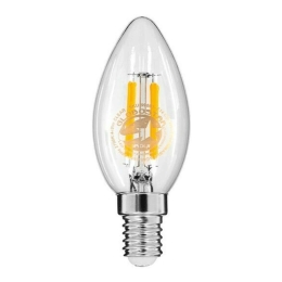 Λαμπτήρας Edison Retro Dimmable Led Filament 99001 4W E14 C35 440lm 2700K Clear GloboStar 4W