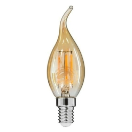 Λαμπτήρας Flame Edison Retro Led Filament Dimmable 99032 E14 4W 420lm 2200K Honey GloboStar 4W