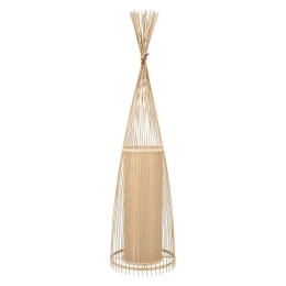 Φωτιστικό Δαπέδου Azores 01755 Φ40x150cm 1xE27 Beige GloboStar