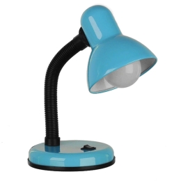 Φωτιστικό Επιτραπέζιο Student 01532 Φ12x32cm 1xE27 Blue GloboStar