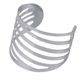 Δαχτυλίδι Πετσέτας Vaisselle 35012 Φ5x4cm Silver GloboStar Metal
