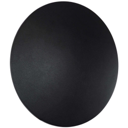 Φωτιστικό Τοίχου-Απλίκα Helio-R 60494 Φ26x5cm Led 1440lm 12W 4500K Black GloboStar