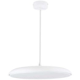 Φωτιστικό Οροφής Baron 61255 Φ40x10cm Led 2880lm 24W White Globostar