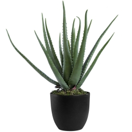 Τεχνητό Φυτό Aloe 20065 Φ50x50cm Green GloboStar Πολυαιθυλένιο