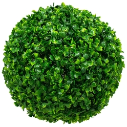 Τεχνητό Φυτό Θάμνος Πυξάρι 78503 Φ28cm Green GloboStar Πλαστικό