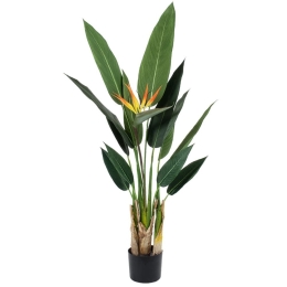 Τεχνητό Δέντρο Strelitzia Reginae 20031 120cm Multi Globostar Πολυαιθυλένιο,Ύφασμα