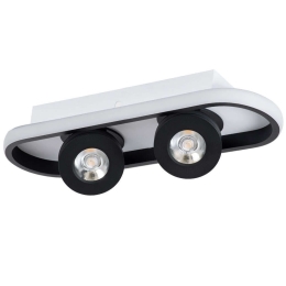Φωτιστικό Οροφής - Σποτ Nespo 61212 40x13x6,5cm Led 4032lm 36W Black Globostar